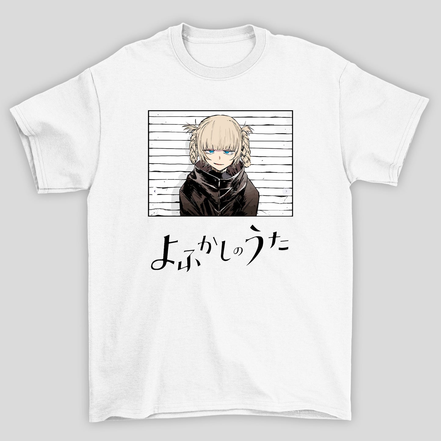 Camiseta Básica Unissex Yofukashi No Uta Nanakusa Nazuna Waifu Anime