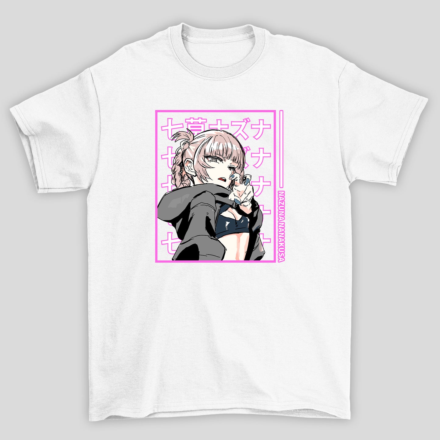 Camiseta Básica Unissex Yofukashi No Uta Nazuna Nanakusa Graphic