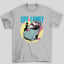 Camiseta Básica Unissex Spy x Family Carro- cinza