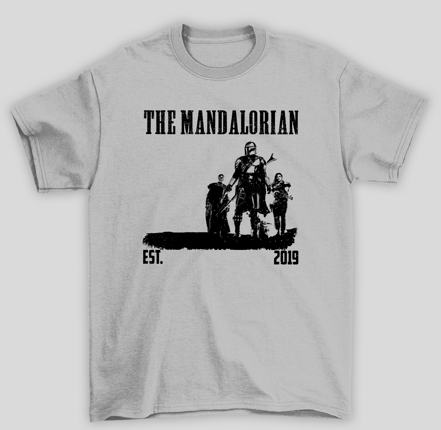 Camiseta Básica Unissex The Mandalorian Squad