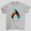 Camiseta Básica Unissex Aquaman Logo Água