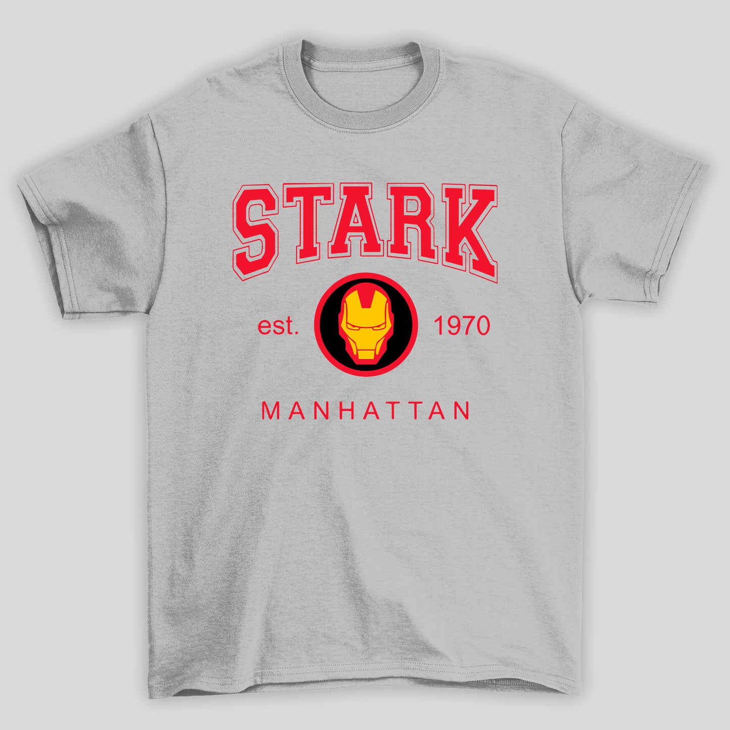 Camiseta Básica Unissex Homem de Ferro Stark Manhattan