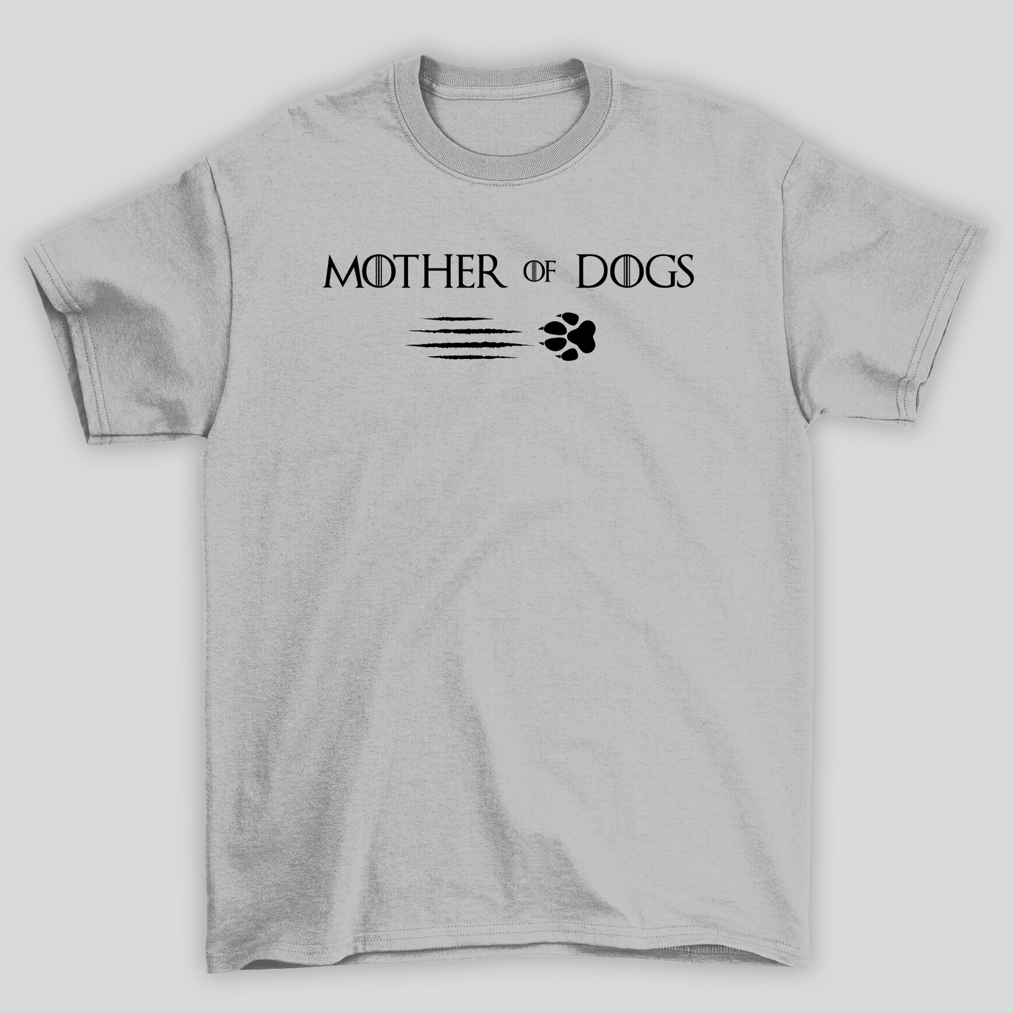 Camiseta Básica Unissex Mother Of Dogs Game Of Thrones