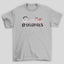 Camiseta Básica Unissex Logo Cromo Game Of Thrones