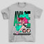 Camiseta Básica Unissex Dandadan Momo Ayase Maos