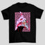 Camiseta Básica Unissex 001 Pink Evangelion