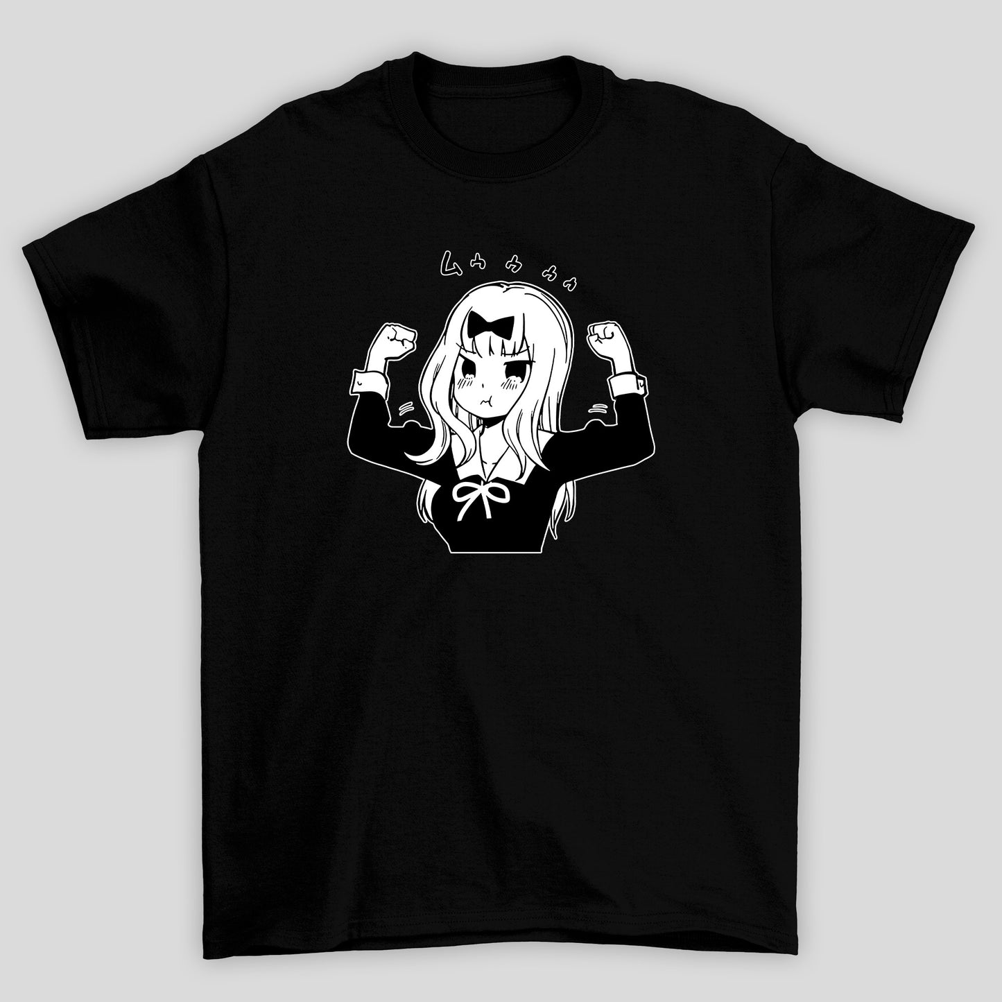 Camiseta Básica Unissex Chika Fujiwara Anime Kaguya-sama Love is War