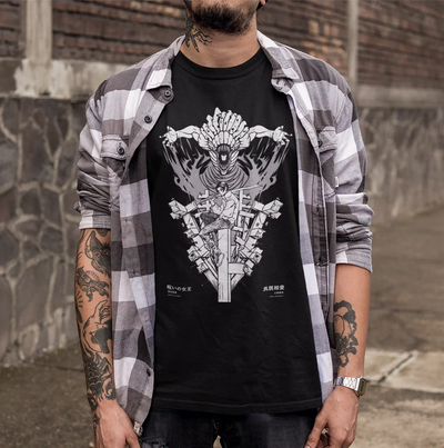 Camiseta Básica Unissex Jujutsu Kaisen Yuta x Rika