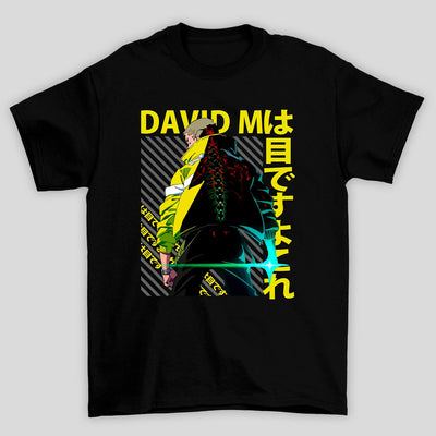 Camiseta Básica Unissex David Cyberpunk