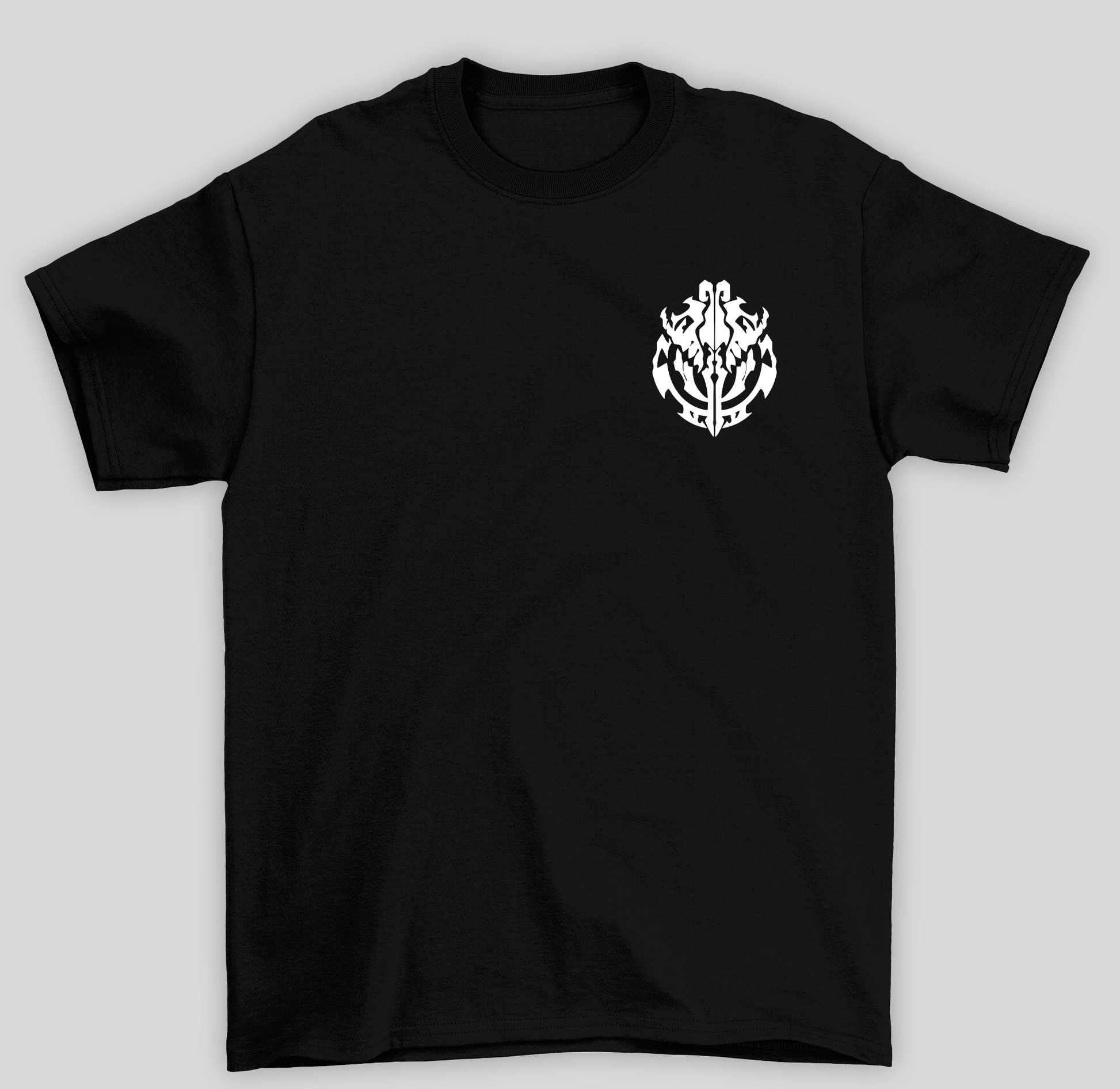 Camiseta Básica Unissex Overlord Ainz- preto