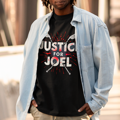 Camiseta Básica Unissex The Last Of Us Justice For Joel