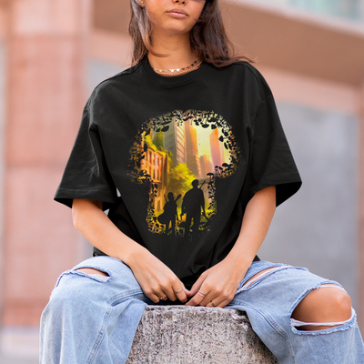 Camiseta Básica Unissex The Last Of Us Cogumelos