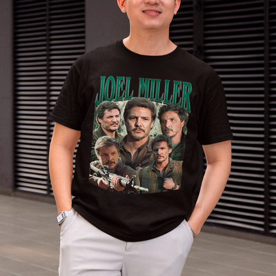 Camiseta Básica Unissex Joel Miller The Last Of Us