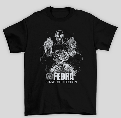 Camiseta Básica Unissex The Last Of Us Stage Of Infection