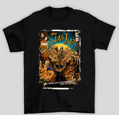 Camiseta Básica Unissex The Last Of Us Vintage