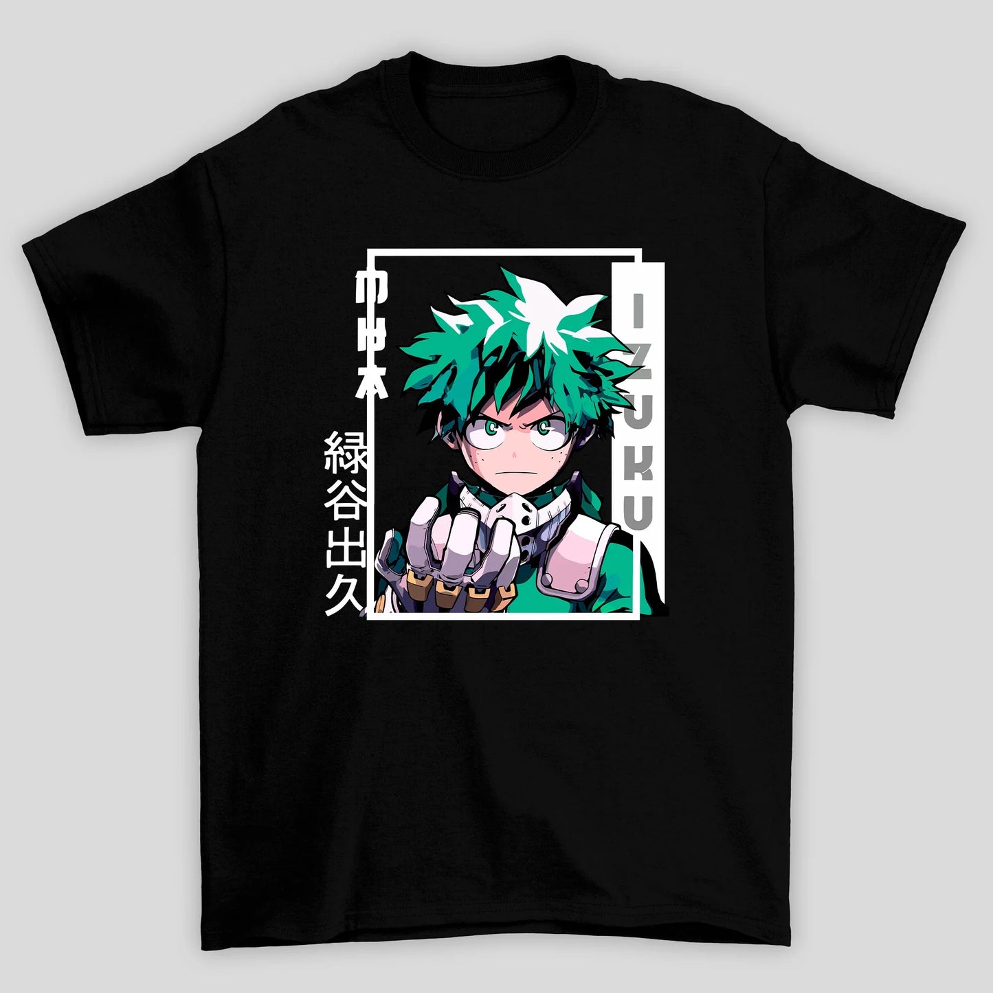 Camiseta Básica Unissex Midoriya Izuku Boku No Hero