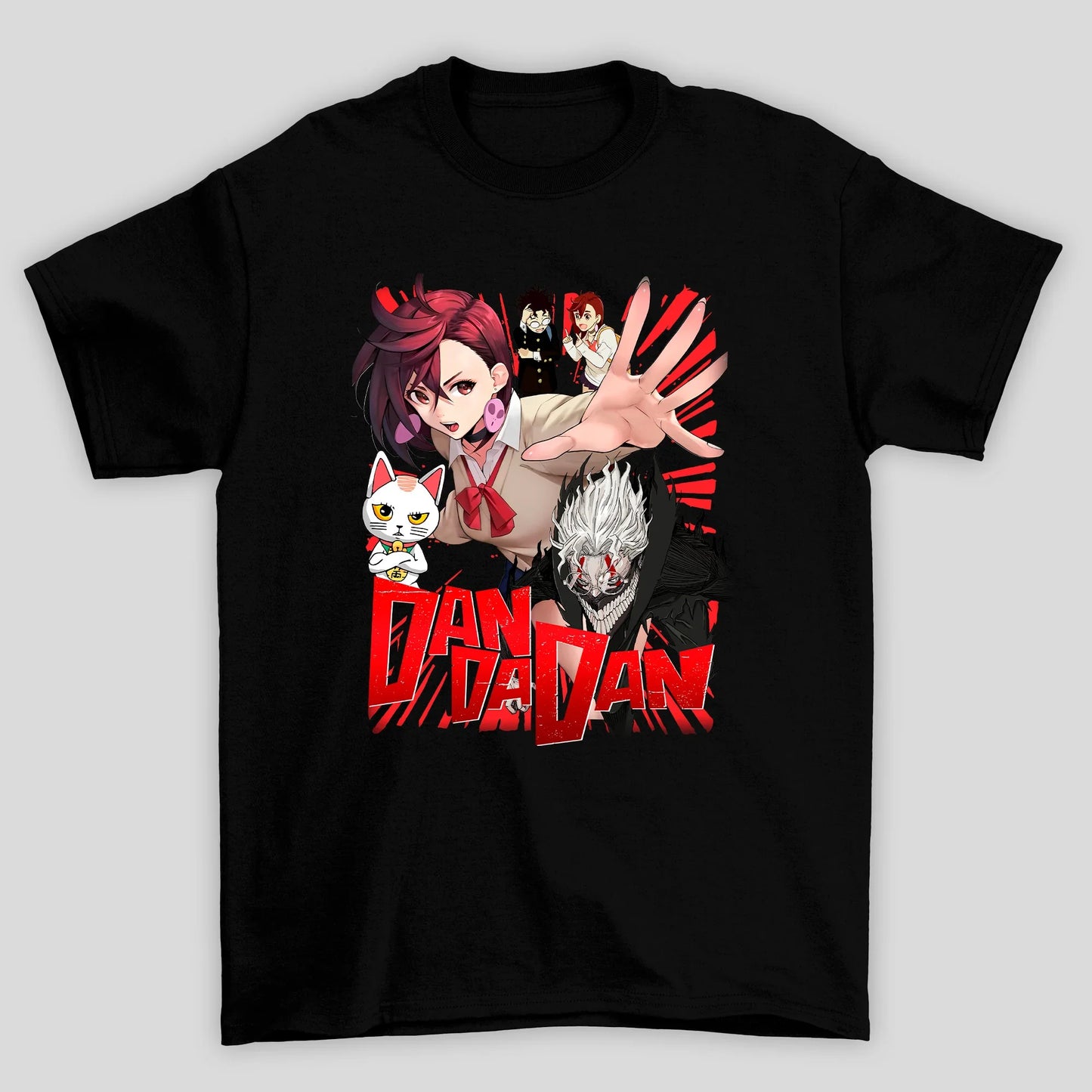 Camisea Básica Unissex Dandadan Okarun Okarun Momo Ayase