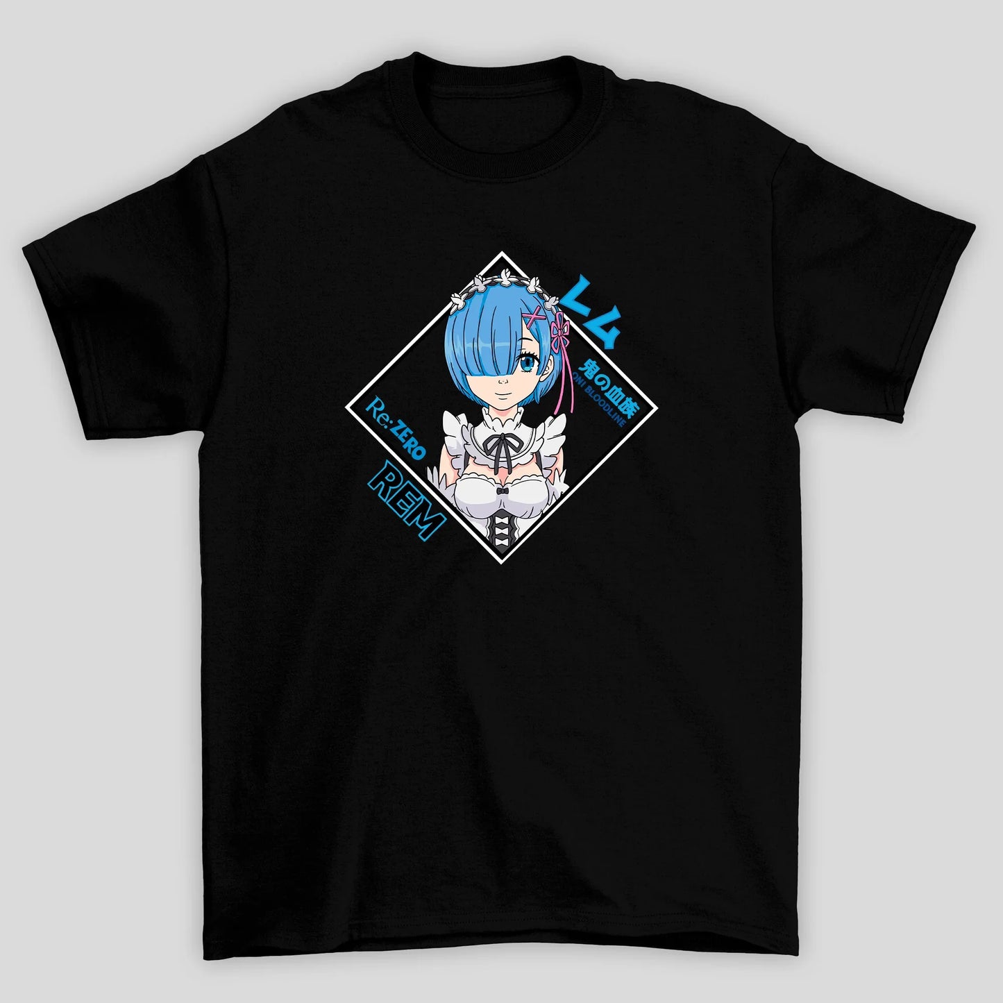 Camiseta Básica Unissex Rem Re Zero