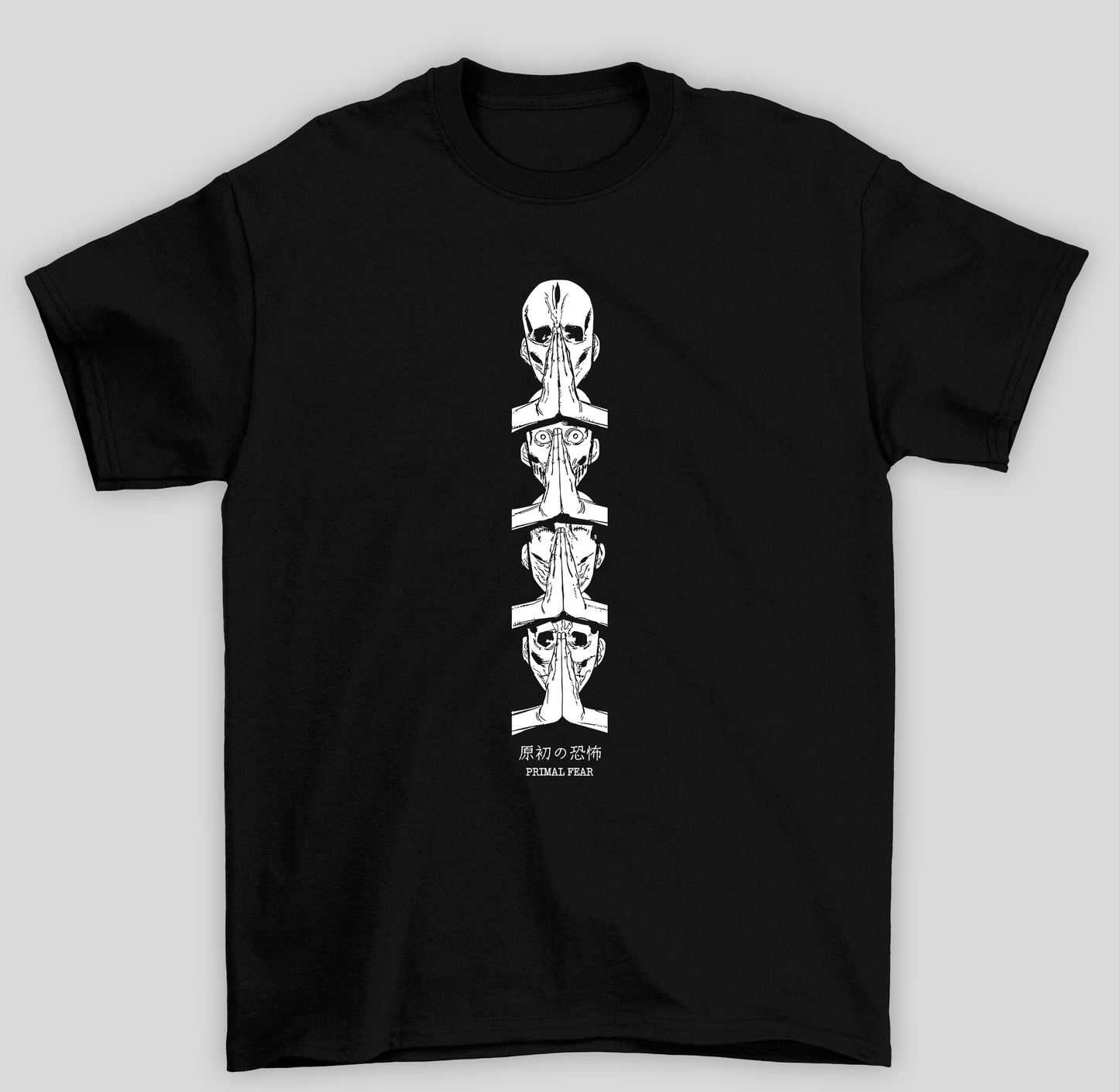 Camiseta Básica Unissex Chainsaw Man Primal Fear