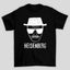 Camiseta Básica Unissex Breaking Bad Heisenberg Desenho Rosto