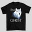 Camiseta Básica Unissex The North Remembers Game Of Thrones