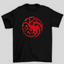 Camiseta Básica Unissex Brasão Targaryen Game Of Thrones