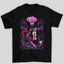 Camiseta Básica Unissex Solo Leveling Sung Cavaleiro Roxo