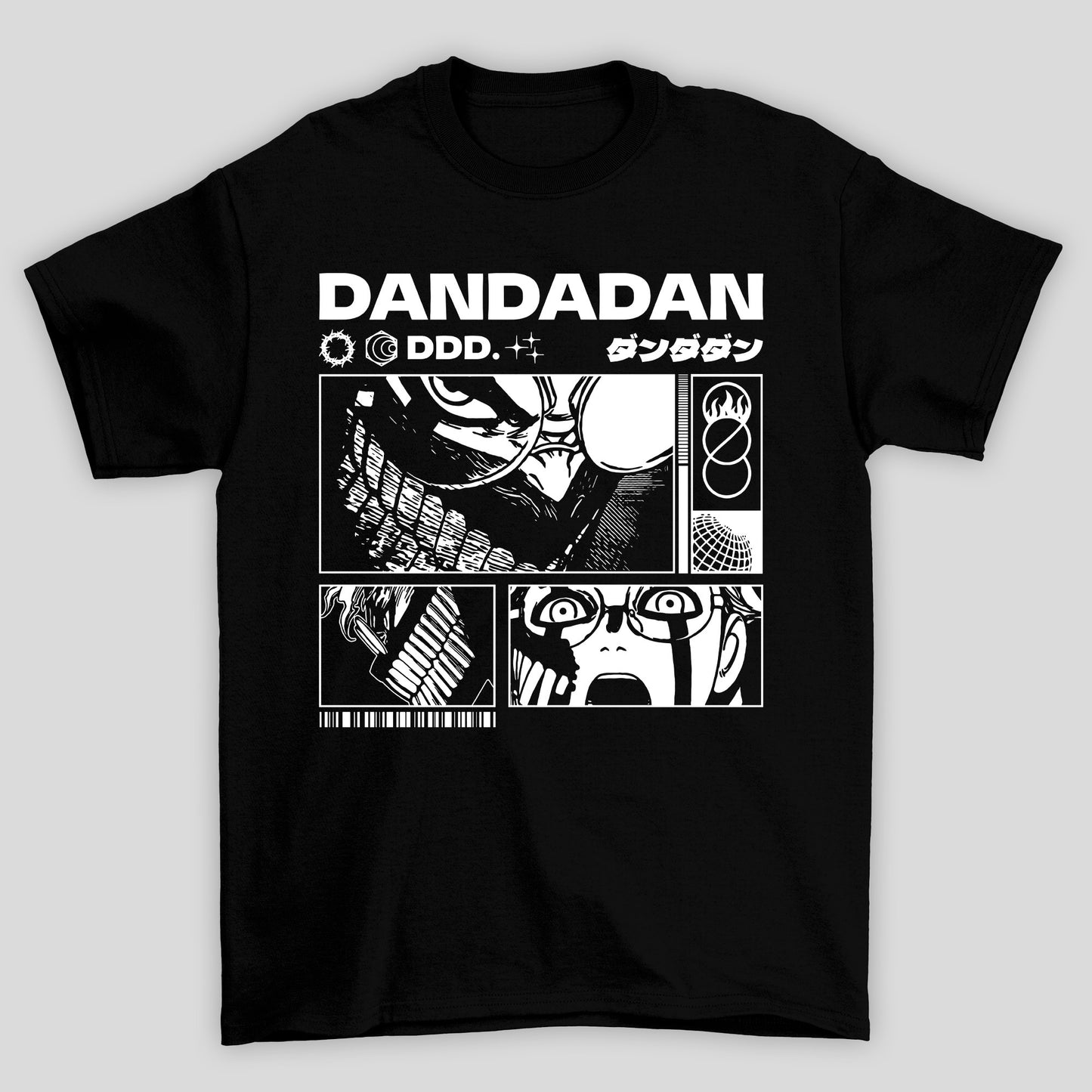 Camiseta Básica Unissex Dandadan Okarun DDD HQ