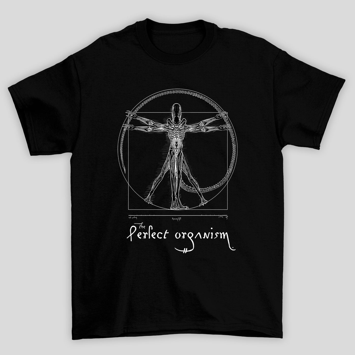 Camiseta Básica Unissex Alien Perfect Organism