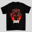Camiseta Básica Unissex Doom Guy Doom Costas