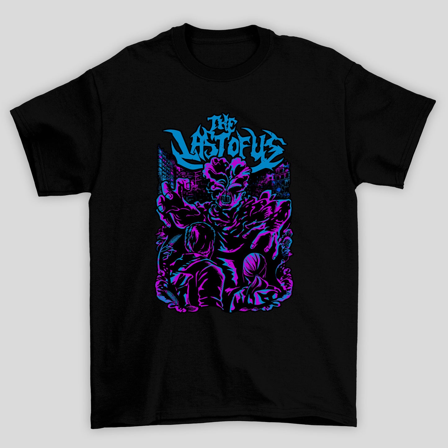 Camiseta Básica Unissex The Last Of Us Ellie Joel Zumbi