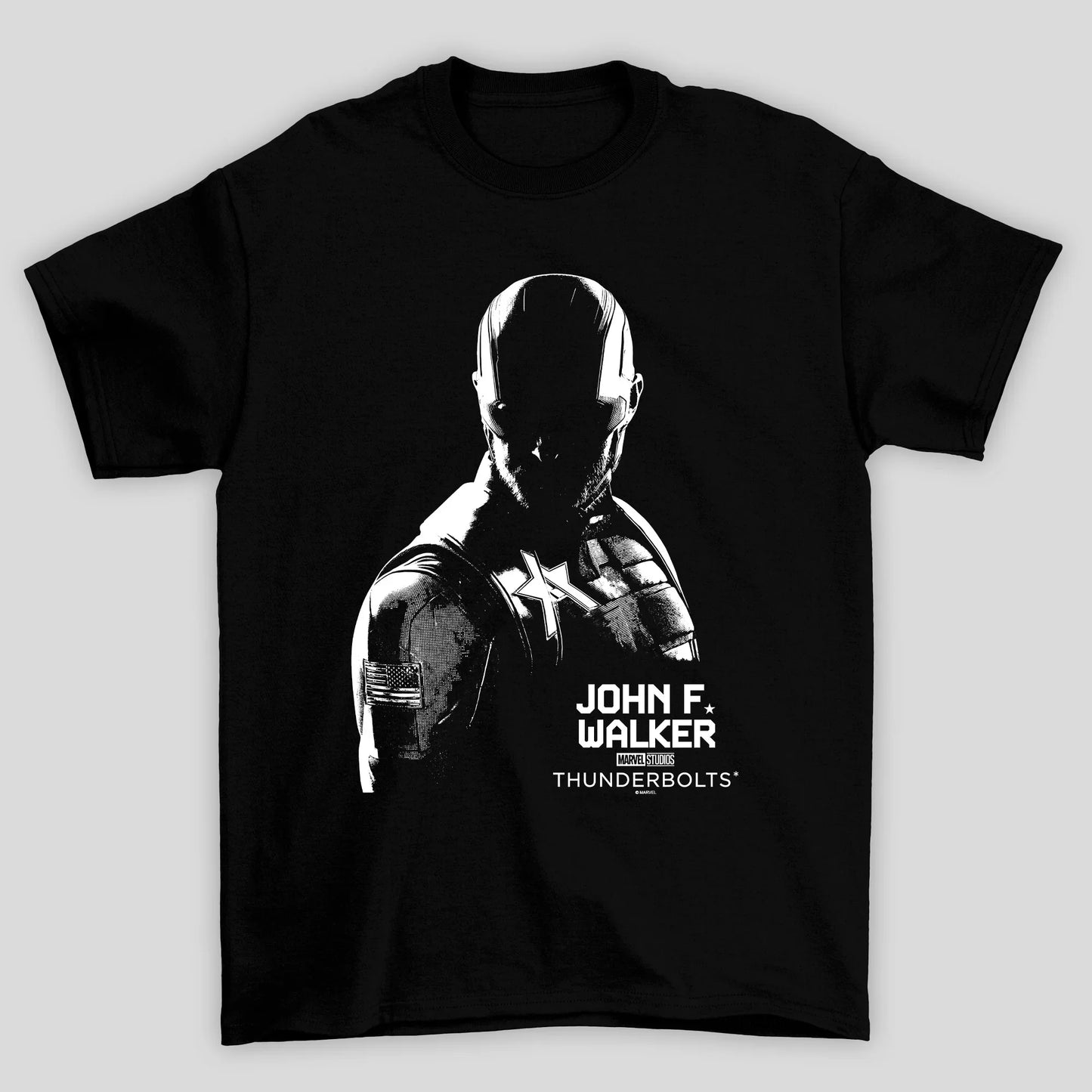 Camiseta Básica Unissex Thunderbolts John F. Walker