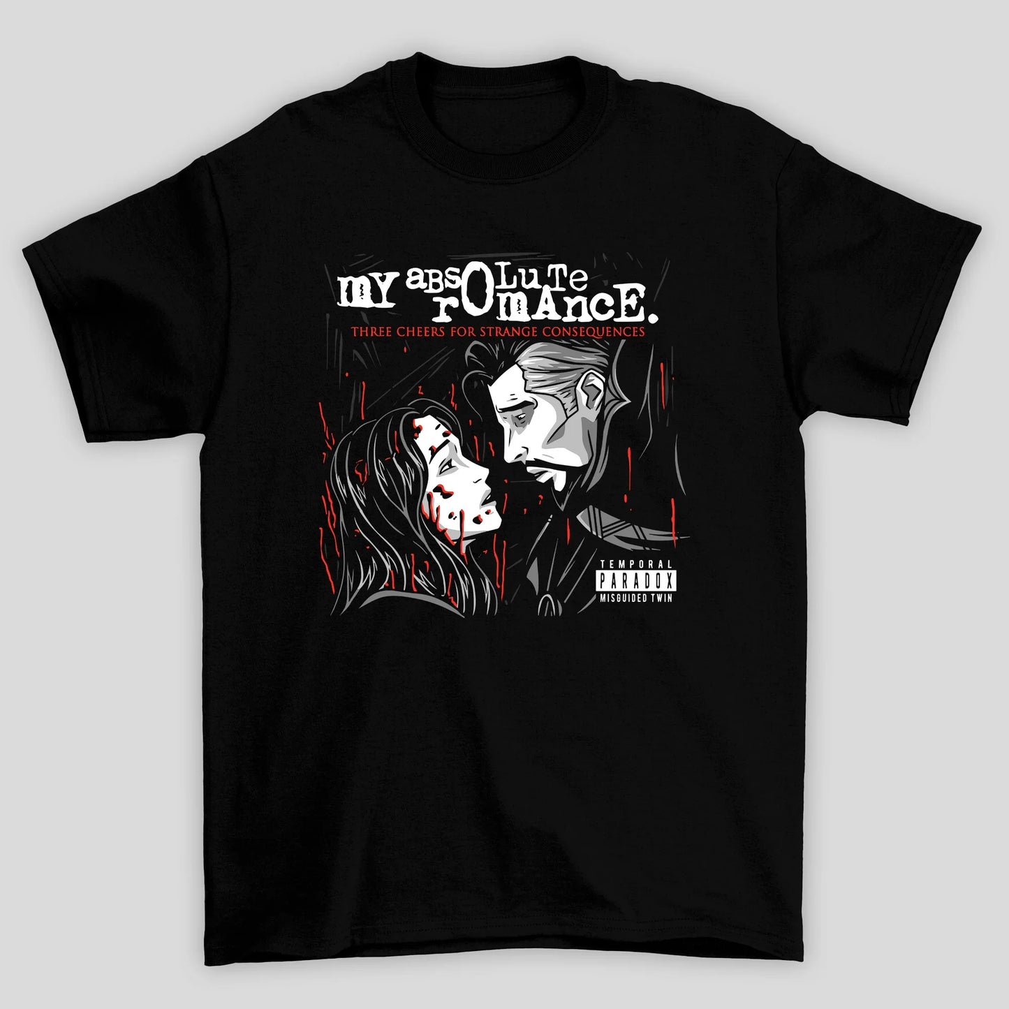 Camiseta Básica Unissex Dr Strange Tecido Escuro