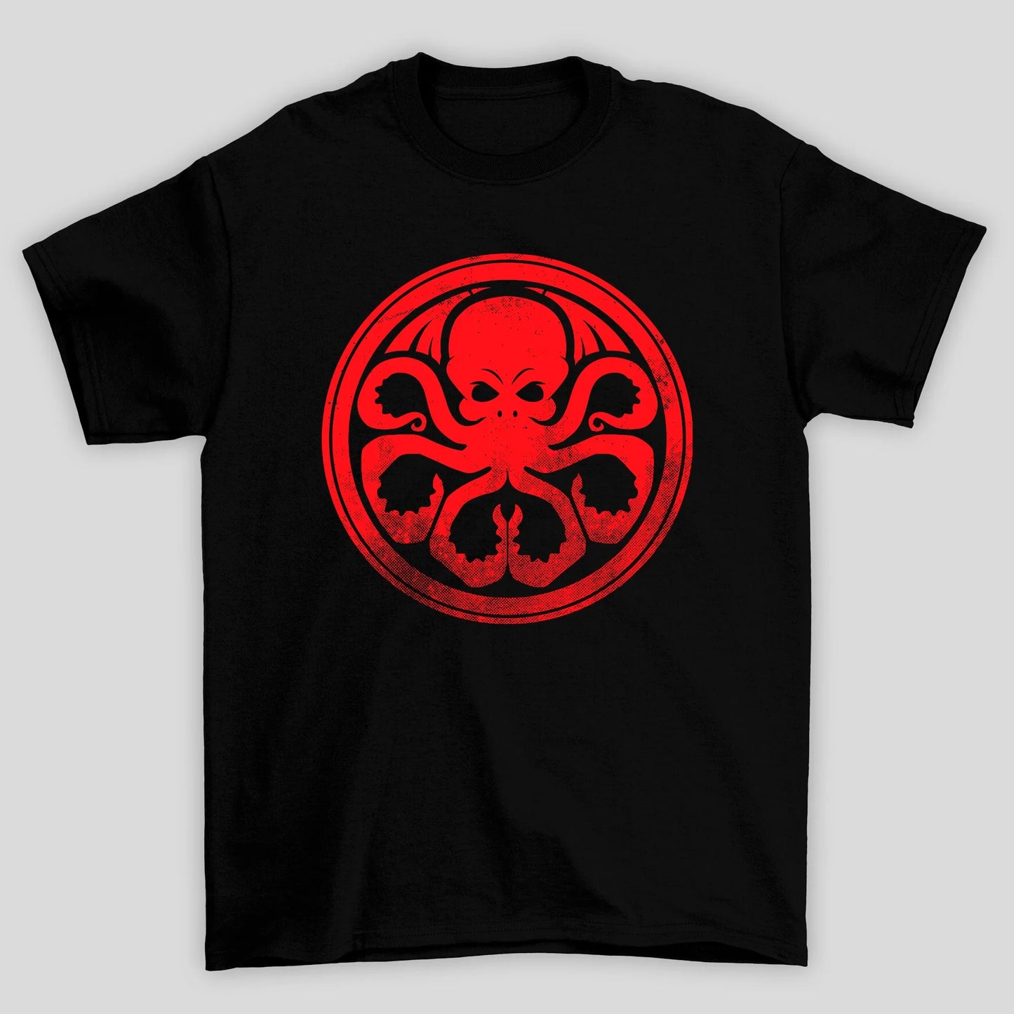 Camiseta Básica Unissex Logo Hydra Capitao America