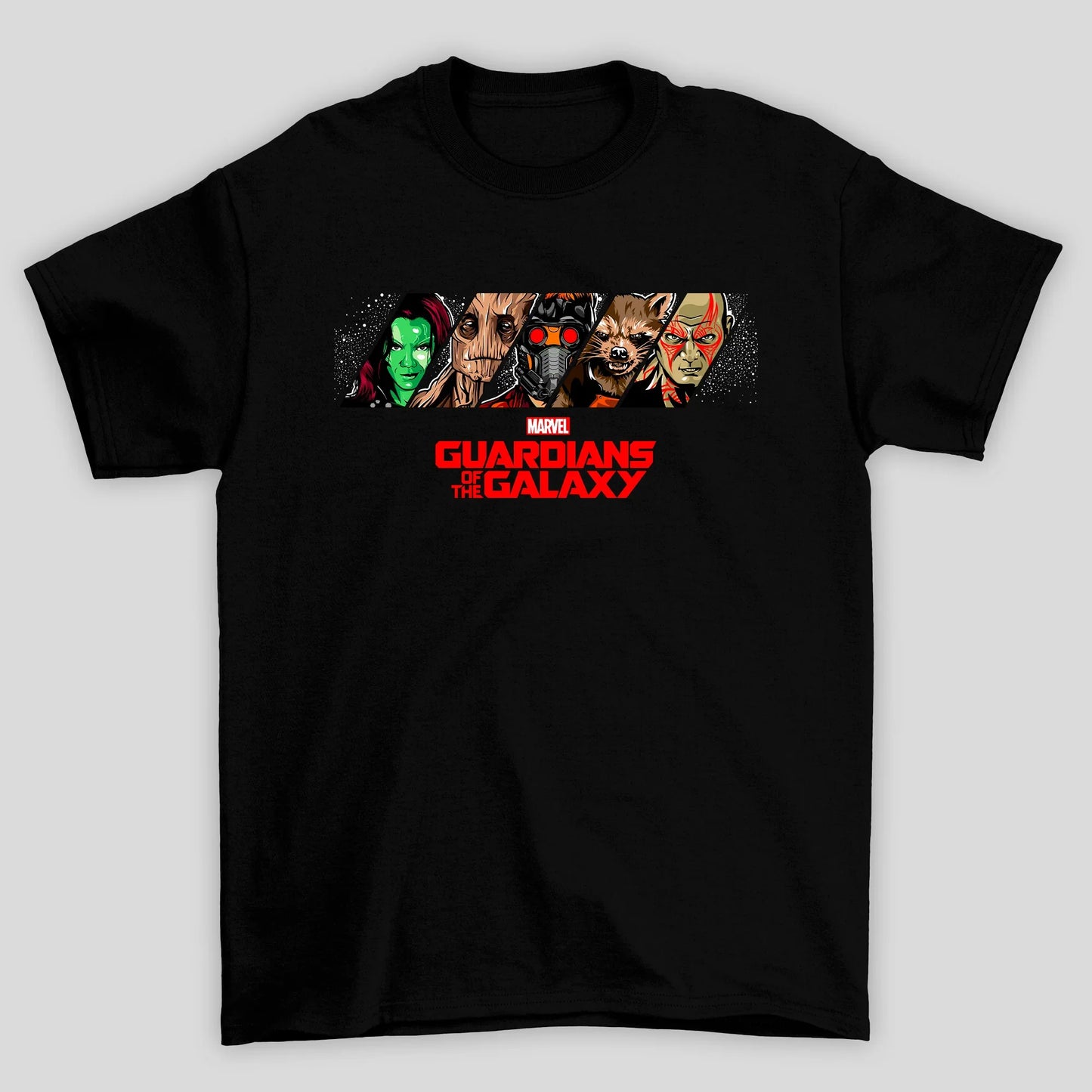 Camiseta Básica Unissex Personagens Guardioes Da Galaxia
