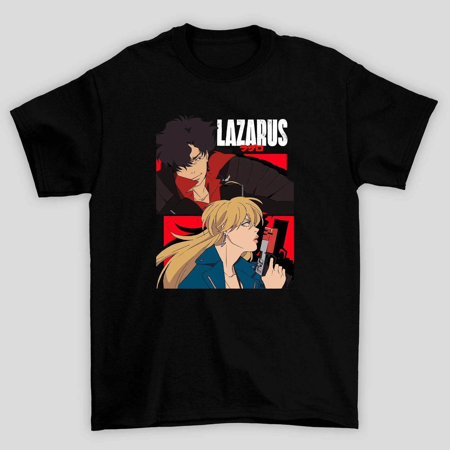Camiseta Básica Unissex Axel e Chris Lazarus