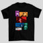 Camiseta Básica Unissex Personagens Quadrados Lazarus