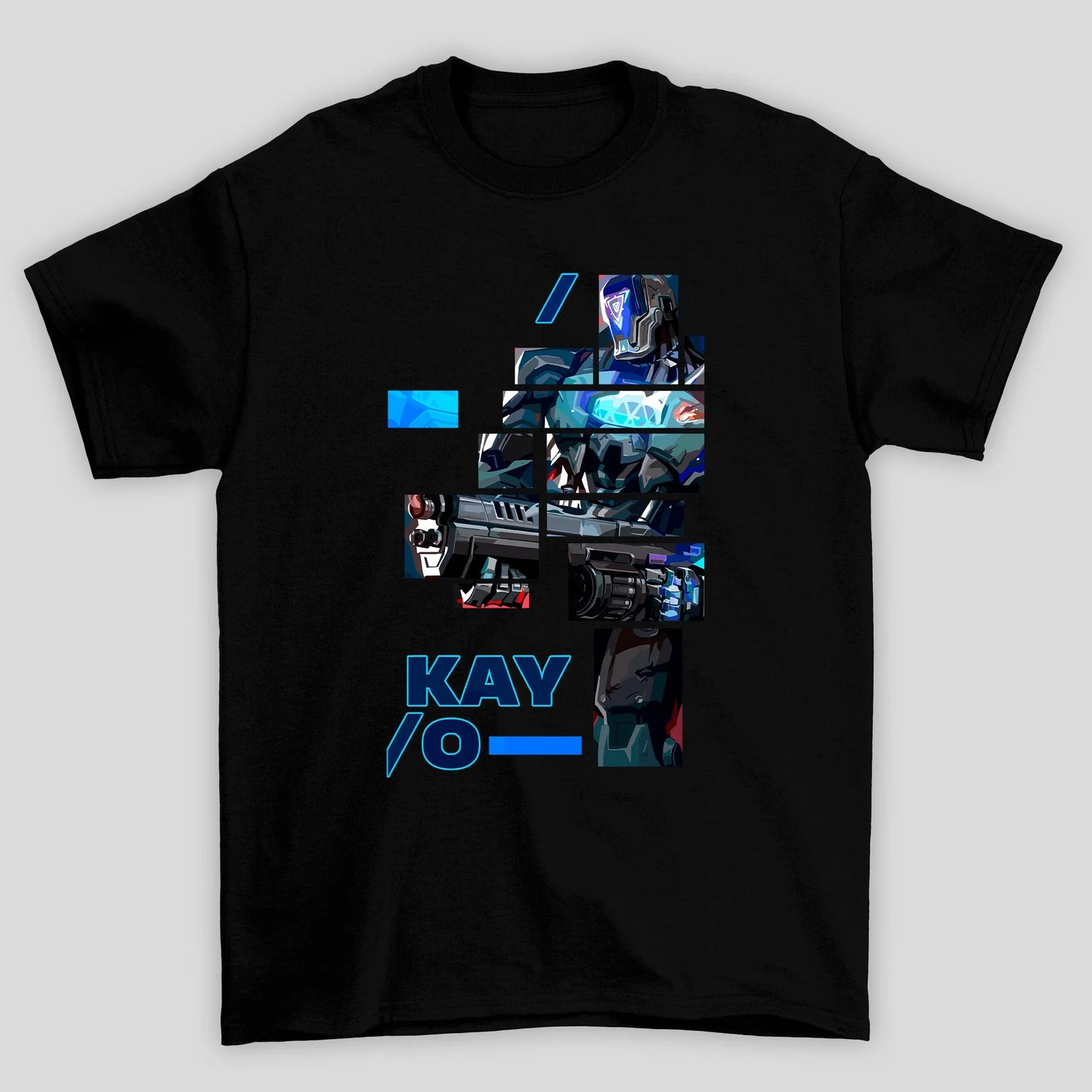 Camiseta Básica Unissex Kayo Quadrados Valorant