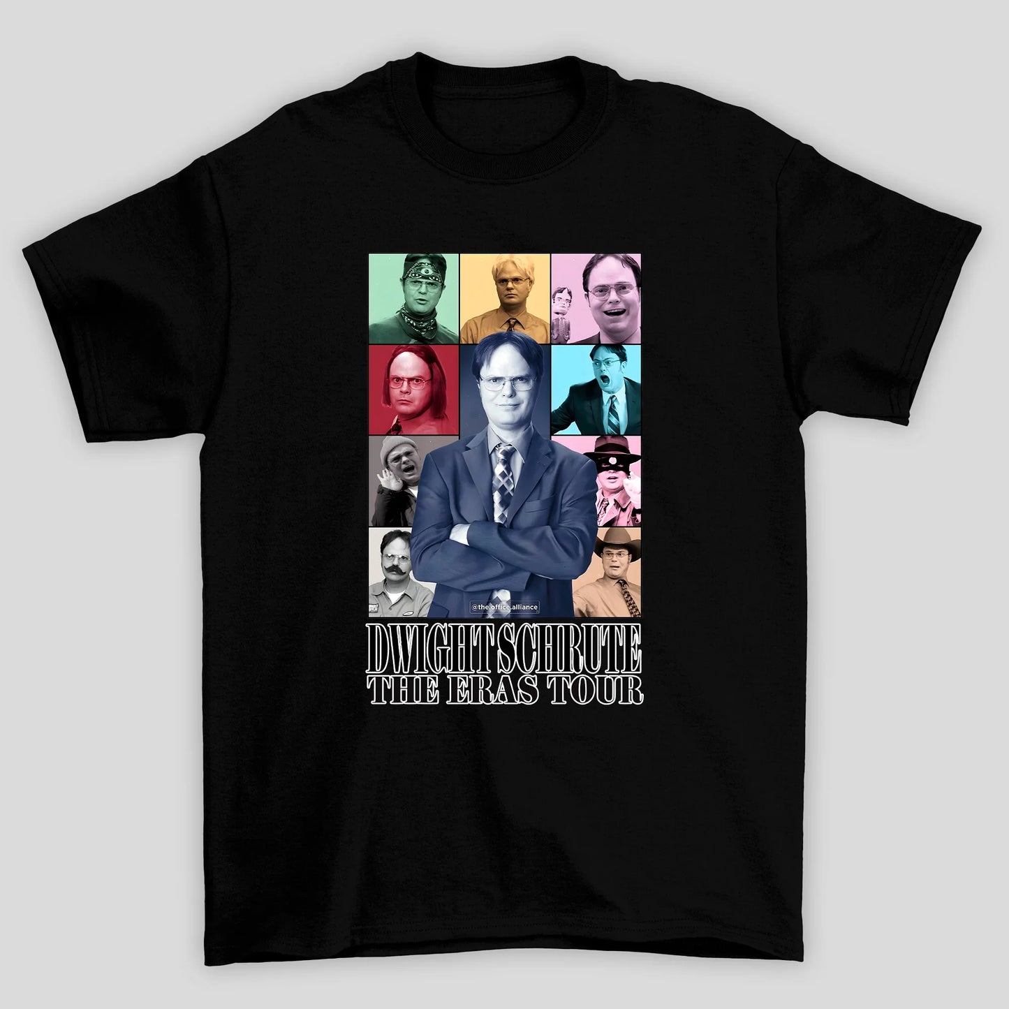 Camiseta Básica Unissex The Office Dwight The Eras Tour