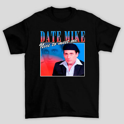 Camiseta Básica Unissex The Office Date Mike