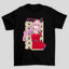 Camiseta Básica Unissex Zero Two Sorriso Kanji Darling In The Franxx
