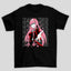 Camiseta Básica Unissex Zero Two Sakura Darling In The Franxx