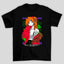 Camiseta Básica Unissex Asuka Emergency Evangelion