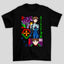 Camiseta Básica Unissex Shinji EVA01 Kanji Evangelion