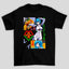 Camiseta Básica Unissex Rei EVA00 Kanji Evangelion