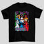 Camiseta Básica Unissex Rei Shinji Asuka Mechas Kanji Evangelion