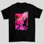 Camiseta Básica Unissex Momo Ayase e Okarun Dandadan
