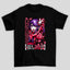Camiseta Básica Unissex Ai Hoshino Kanji Vermelho Oshi No Ko