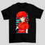 Camiseta Básica Unissex Ranma Saotome Kanji