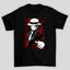 Camiseta Básica Unissex Demon Slayer Muzan Kanji Raios